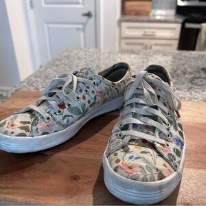 Keds Rifle Paper Co. Floral Canvas Sneakers
